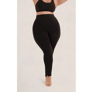 Shapermint Essentials Women's Black High Waisted Shaping Leggings Size 2XL